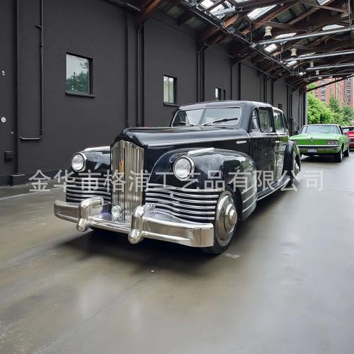 定制复古仿真老爷车模型影视道具景观小品美陈汽车摆件展示品