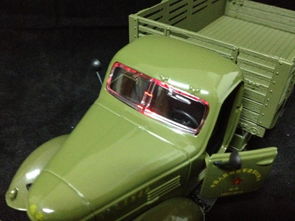 升辉1:32军用运输卡车831C仿真回力车模型 小巧身姿还原战场硬核